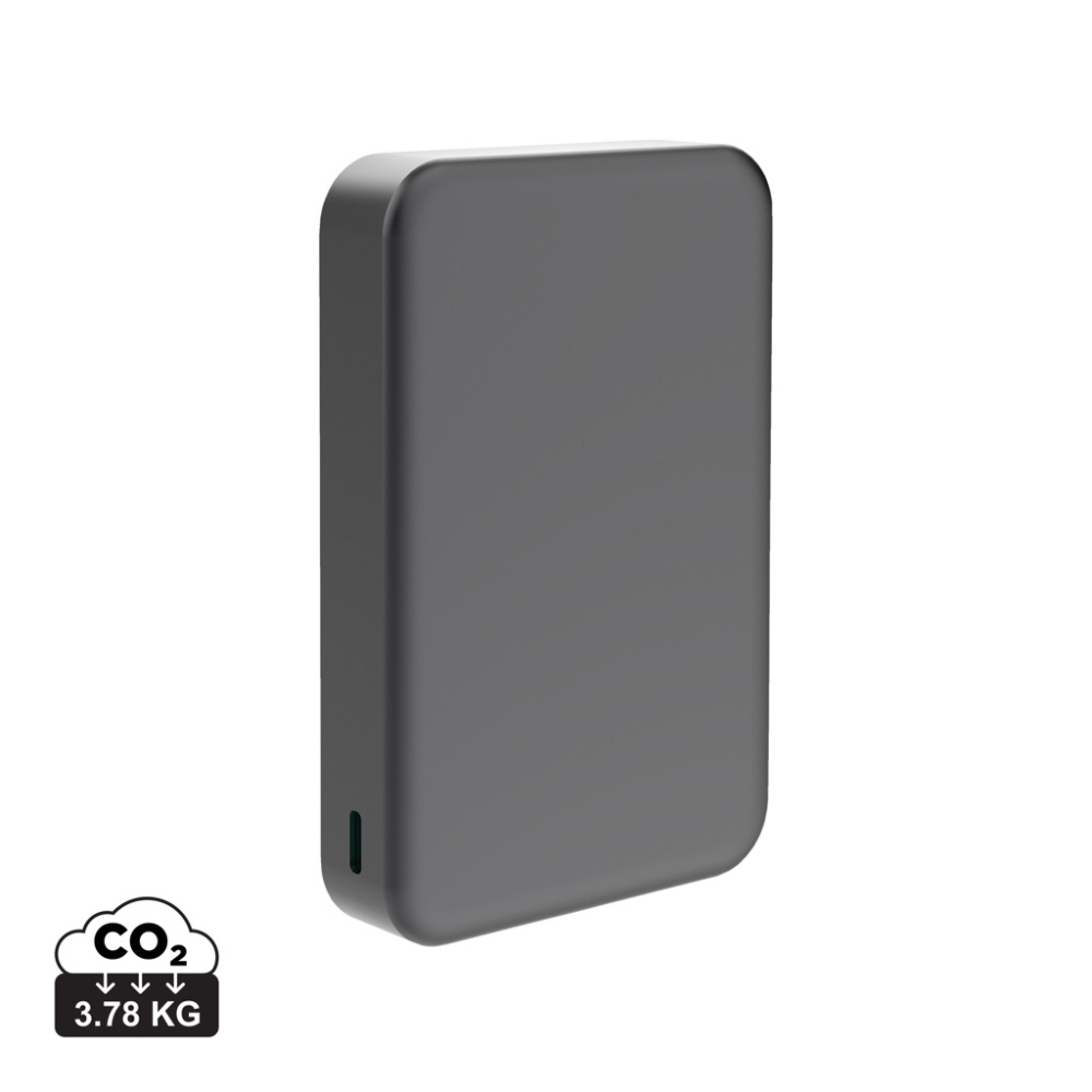 Logo trade liikelahjat tuotekuva: Quantum ultra-nopea 10 000 mAh magneettinen 25 W powerbank.
