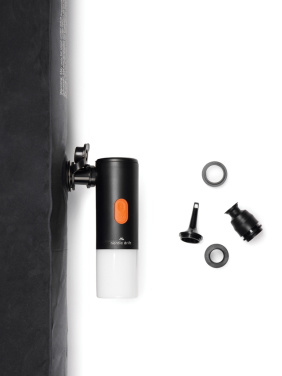 Logotrade mainostuote tuotekuva: Nordic Drift Titan kannettava ilmapumppu ja retkivalo