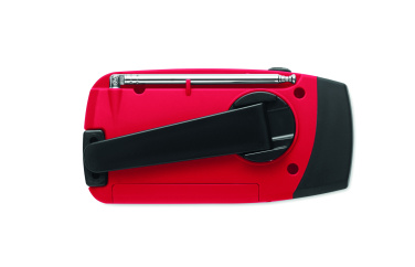 Logo trade mainoslahja kuva: Radio SOS LED-taskulampulla