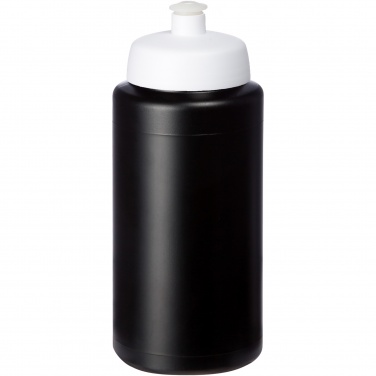 Logotrade firminės dovanos nuotrauka: Baseline® Plus grip 500 ml sportinis sportinis butelis su dangteliu