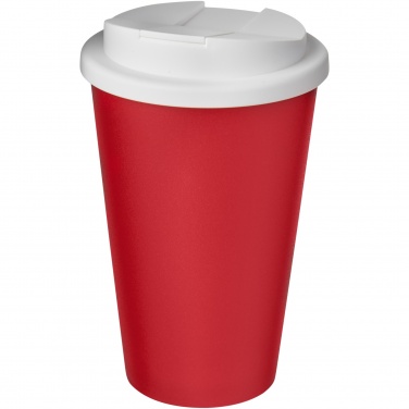 Logotrade firminės dovanos nuotrauka: Americano® 350 ml stiklinė su nepraleidžiančiu dangteliu