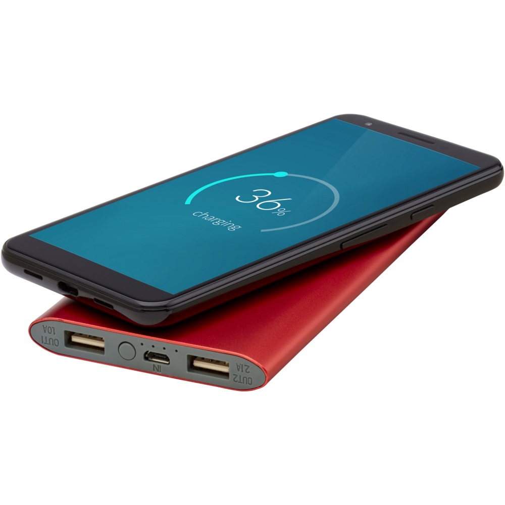 Logotrade reklaminės dovanos nuotrauka: Juice 8000mAh bevielis maitinimo bankas
