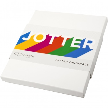 Logotrade reklaminiai produktai nuotrauka: Parker Classic bloknotas ir Parker rašiklio dovanų dėžutė