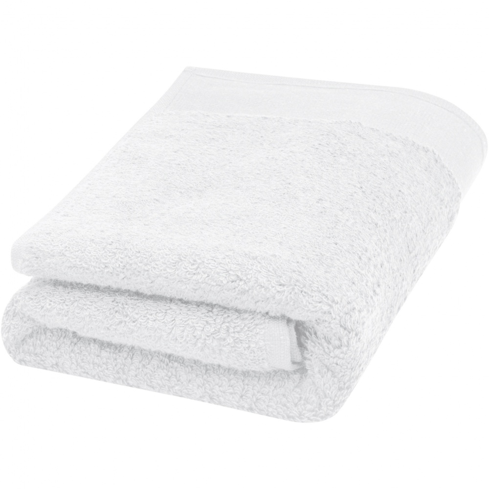 Logotrade reklaminės dovanos nuotrauka: Nora 550 g/m² medvilninis rankšluostis 50x100 cm