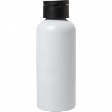 Logotrade verslo dovanos nuotrauka: Trinity 600 ml RCS sertifikuotas perdirbto aliuminio vandens butelis su RPET dangteliu