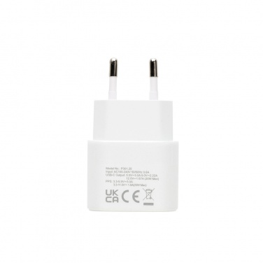 Logotrade reklaminiai produktai nuotrauka: Boost RCS reycled PET 20W tipo C 2 vnt įkrovimo rinkinys