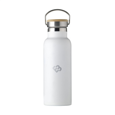 Logotrade verslo dovanos nuotrauka: Nordvik RCS Recycled Steel 500 ml geriamasis butelis
