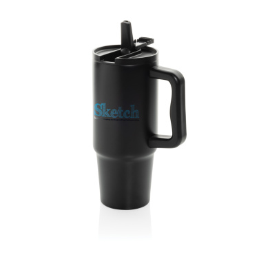 Logotrade reklaminiai produktai nuotrauka: „Embrace Leakproof RCS“ perdirbto nerūdijančio plieno stiklinė, 900 ml