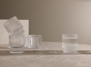 Logotrade reklaminiai produktai nuotrauka: VINGA York stiklinės, 4 vnt. rinkinys