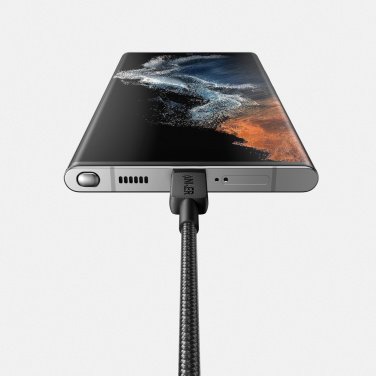 Logotrade firminės dovanos nuotrauka: „Anker“ USB-C–USB-C laidas, 1,8 metro, 60 W