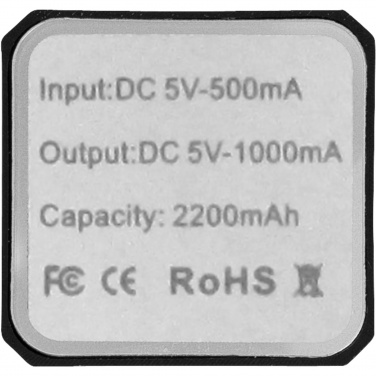 Logotrade Ideja dāvanas foto: Voltu 2200 mAh jaudas banka