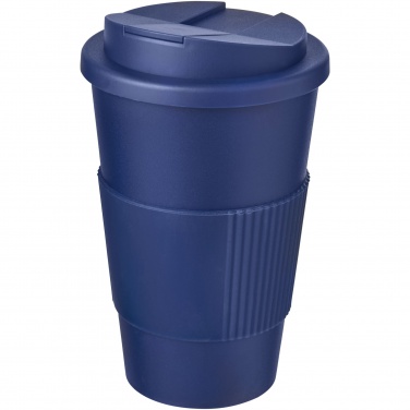 Logotrade dāvanas foto: Americano® 350 ml trauks ar satvērienu un pret izšļakstīšanos izturīgu vāku