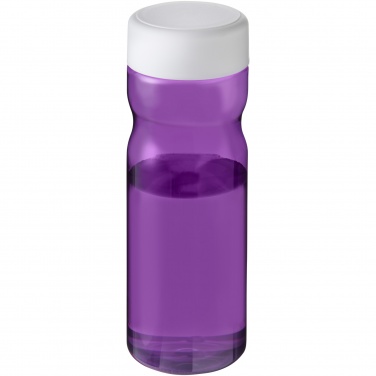 Logotrade korporatīvās dāvanas foto: H2O Active® Eco Base 650 ml ūdens pudele ar skrūvējamu vāciņu
