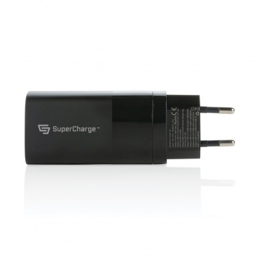 Logotrade korporatīvās dāvanas foto: Philips 65 W īpaši ātrs PD 3 portu USB sienas lādētājs