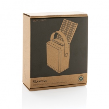 Logotrade Ideja dāvanas foto: Skywave RCS otrreizējās pārstrādes plastmasas saules skaļrunis 12W