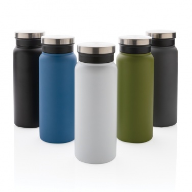 Logotrade korporatīvās dāvanas foto: RCS Pārstrādāta nerūsējošā tērauda vakuuma pudele 600ml