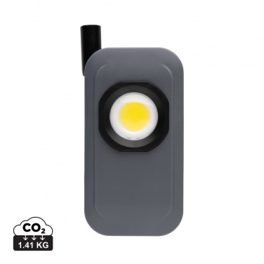 Logotrade korporatīvās dāvanas foto: Gear X RCS rPlastmasas USB uzlādējams darba lukturis