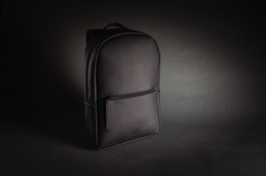 Logotrade Ideja dāvanas foto: Swiss Peak luksusa PU klēpjdatora mugursoma bez PVC