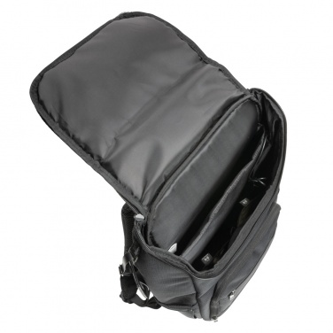 Logotrade logo dāvanas foto: Swiss Peak AWARE™ RPET Voyager 15,6 collu klēpjdatora mugursoma