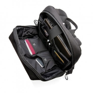 Logotrade dāvanas foto: Swiss Peak AWARE™ RFID un USB klēpjdatora mugursoma