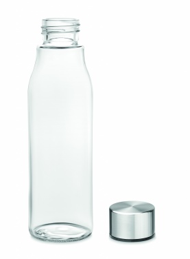 Logotrade ziemassvētku dāvanas foto: Stikla dzeramā pudele 500 ml