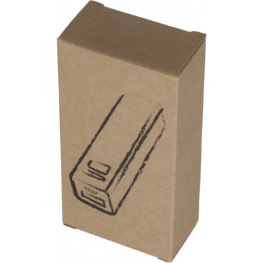 Logotrade Ideja dāvanas foto: Metāla jaudas banka PORT HOPE 2200mAh