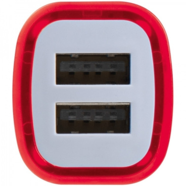 Logotrade logo dāvanas foto: USB uzlādes adapteris KFZ FRUIT
