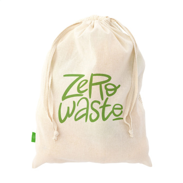 Logotrade ziemassvētku dāvanas foto: Natura Organic GOTS tīkla maisiņš (120 g/m²) augļu maisiņš