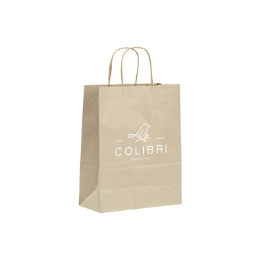 Logotrade logo dāvanas foto: Leaf It Bag pārstrādāts zāles papīrs (90 g/m²) S