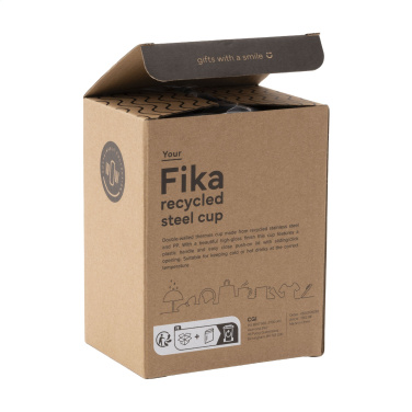 Logotrade logo dāvanas foto: Fika RCS Recycled Steel Cup 400 ml termokauss