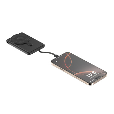 Logotrade Ideja dāvanas foto: Urban Vitamin Redwood 5in1 5000mah 20W PD magnētiskā jaudas banka