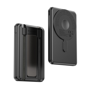 Logotrade Ideja dāvanas foto: Urban Vitamin Redwood 5in1 5000mah 20W PD magnētiskā jaudas banka