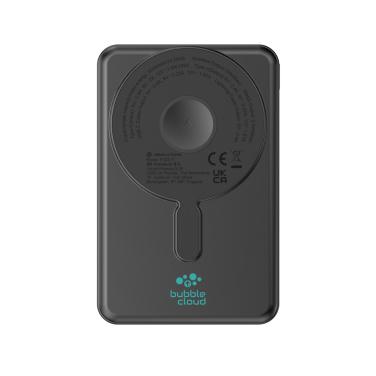 Logotrade logo dāvanas foto: Urban Vitamin Redwood 5in1 5000mah 20W PD magnētiskā jaudas banka