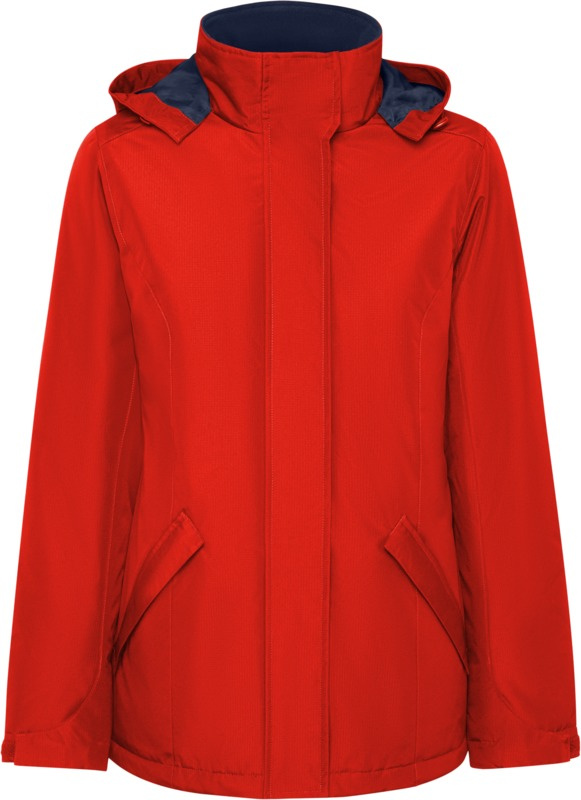 Logotrade ziemassvētku dāvanas foto: Amerikas sieviešu polsterēta parka jaka