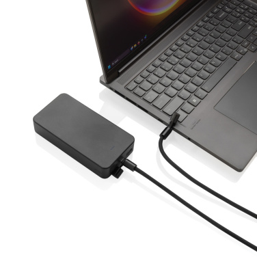 Logotrade korporatīvās dāvanas foto: LoopAmp RCS RPET regulējams telefona vads ar 60 W kabeli