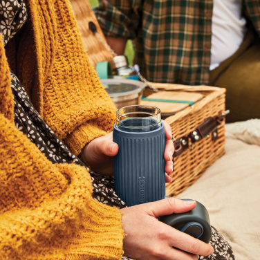 Logotrade biznesa dāvanas foto: Black+Blum stikla ceļojumu krūze 340 ml