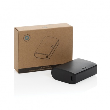 Логотрейд pекламные продукты картинка: FlashCharge RCS rplastic 10000 мАч быстрая зарядка powerbank