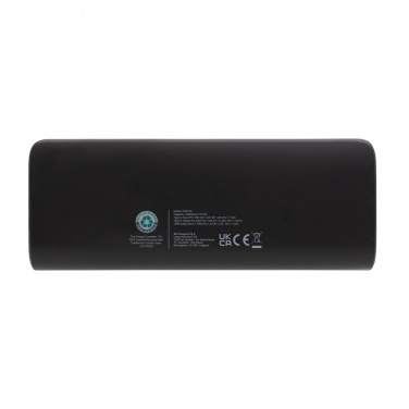 Лого трейд pекламные продукты фото: FlashCharge RCS rplastic 20000 мАч быстрая зарядка powerbank