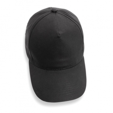 Логотрейд pекламные подарки картинка: Кепка Impact 5 panel 190gr из переработанного хлопка с трассером AWARE™