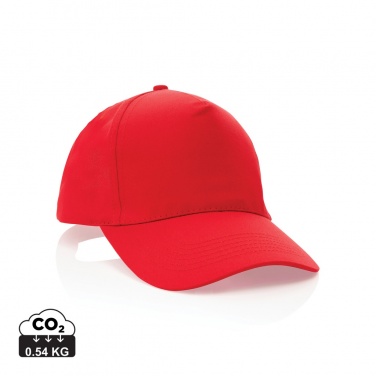 Логотрейд бизнес-подарки картинка: Кепка Impact 5 panel 190gr из переработанного хлопка с трассером AWARE™