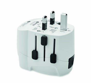 Логотрейд pекламные cувениры картинка: PRO Light 2x USB. 3-pole
