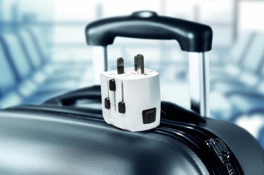 Лого трейд pекламные cувениры фото: PRO Light 2x USB. 3-pole