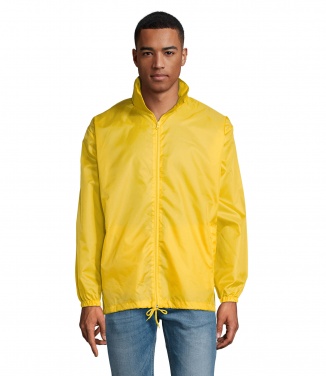 Лого трейд бизнес-подарки фото: SHIFT UNISEX WINDBREAKER