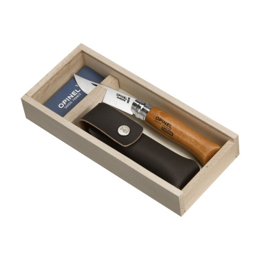 Лого трейд pекламные продукты фото: Карбоновый карманный нож Opinel No 08