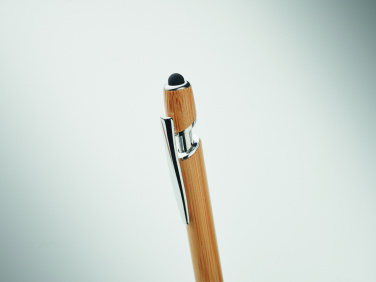 Логотрейд pекламные подарки картинка: Ball pen in bamboo