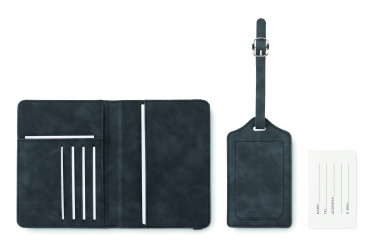 Лого трейд pекламные cувениры фото: Passport and luggage tag set
