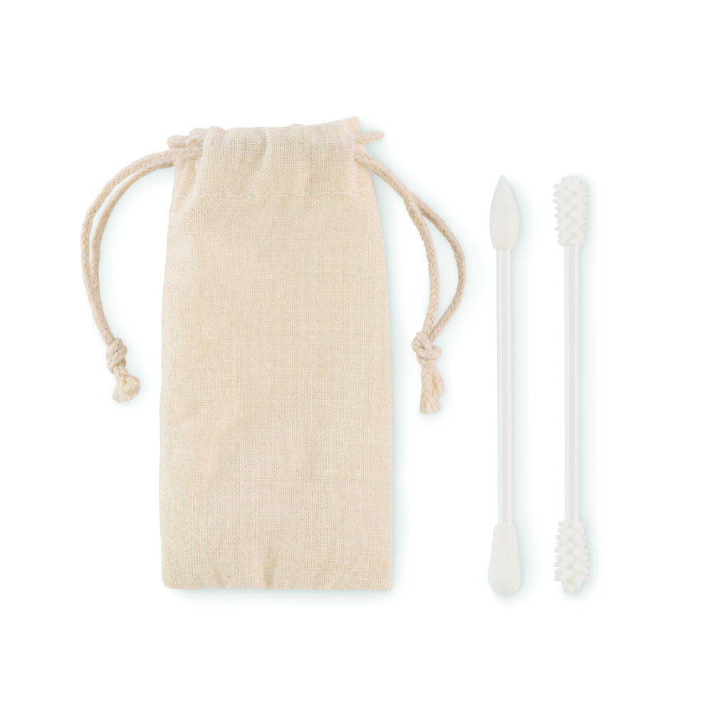Логотрейд бизнес-подарки картинка: Reusable swabs set