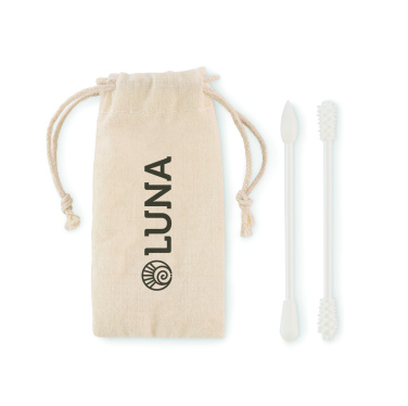 Лого трейд pекламные подарки фото: Reusable swabs set