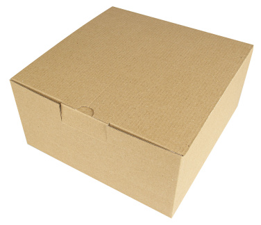 Логотрейд бизнес-подарки картинка: Картонная коробка - 21,5 x 21,5 x 10,5 см