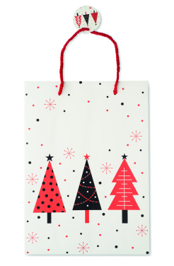 Логотрейд pекламные cувениры картинка: Gift paper bag large